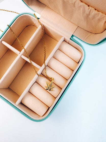 Cannabis Leaf Necklace