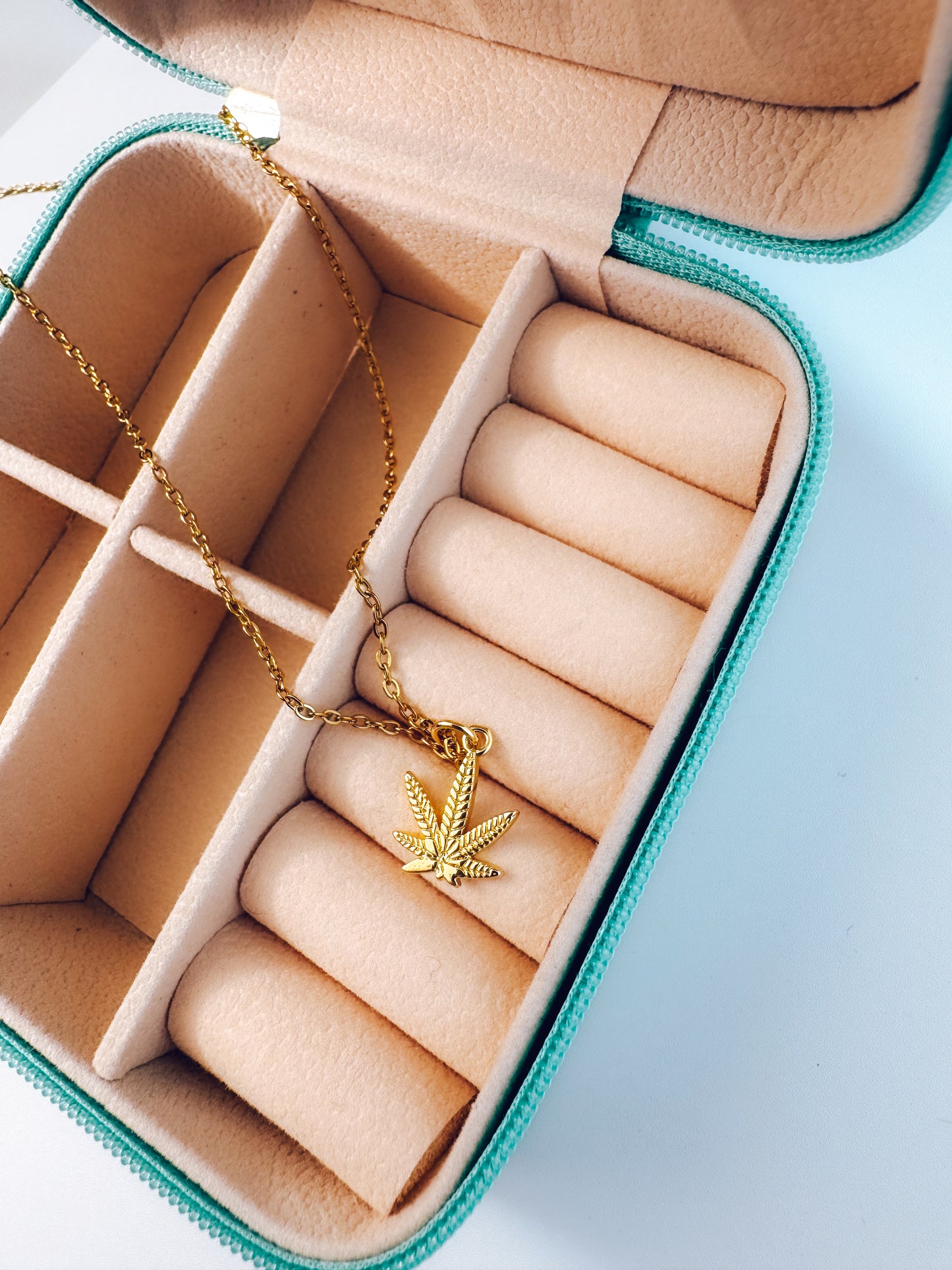 Cannabis Leaf Necklace