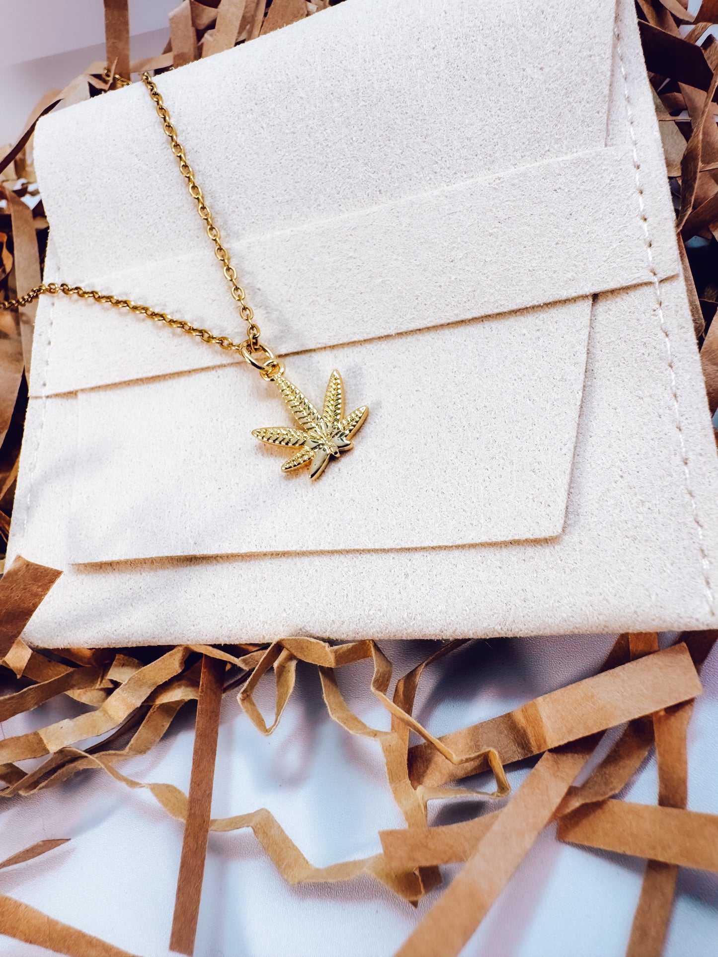 Cannabis Leaf Necklace