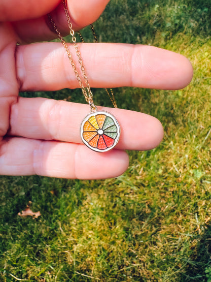 Citrus Chaos Necklace
