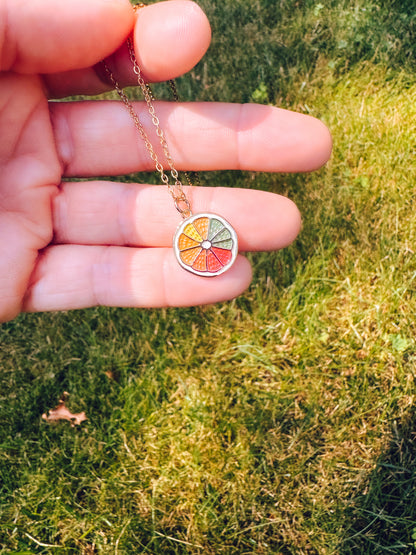 Citrus Chaos Necklace