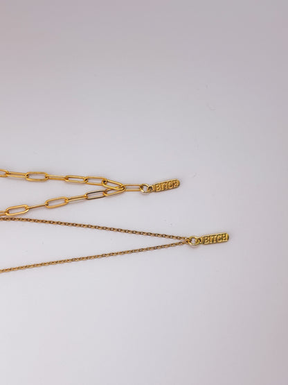 B*tch Pendant Necklace