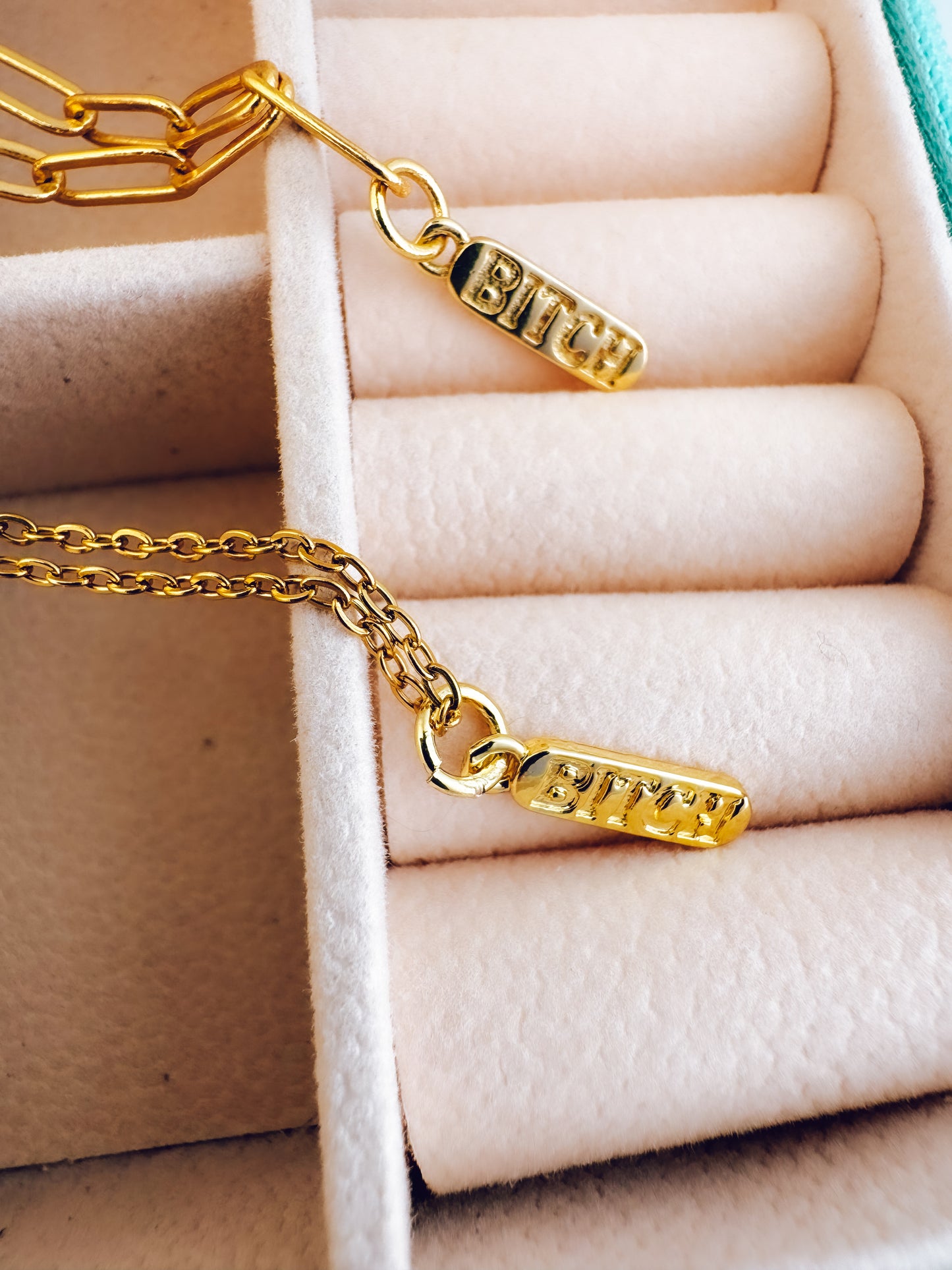 B*tch Pendant Necklace