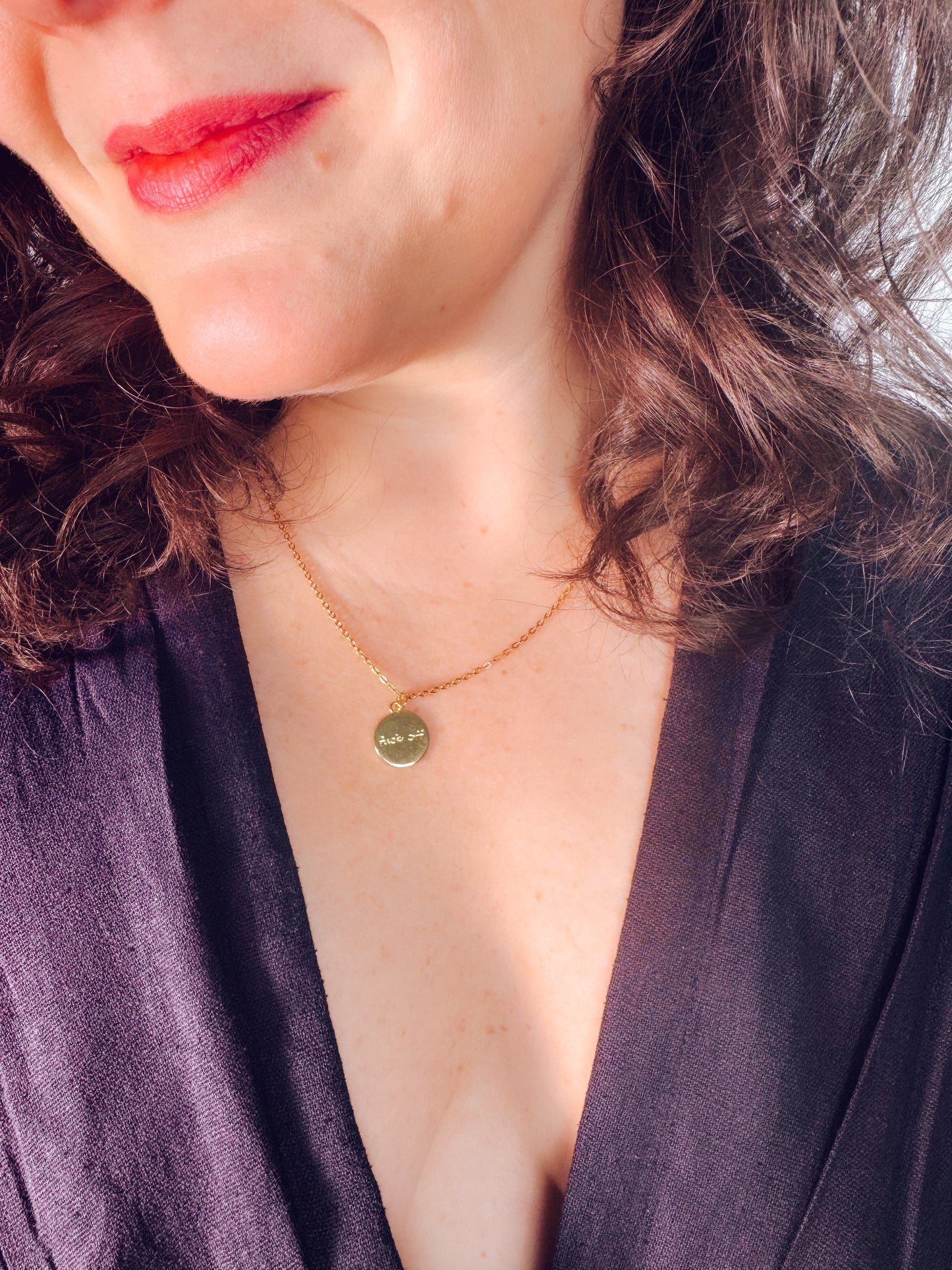 Dainty "F*ck Off" Necklace