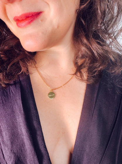 Dainty "F*ck Off" Necklace