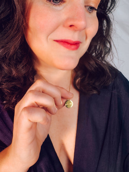 Dainty "F*ck Off" Necklace