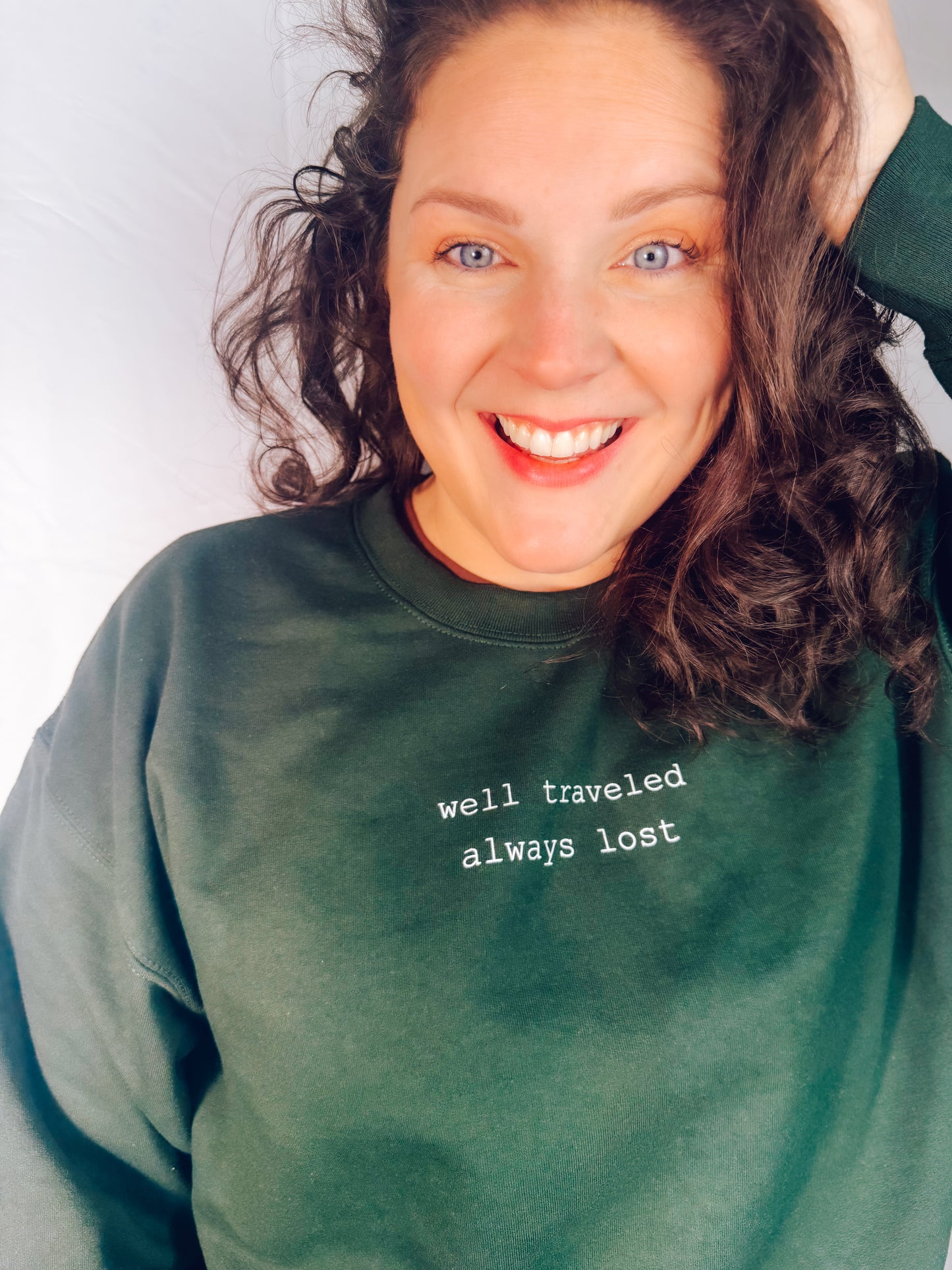 Well Traveled, Always Lost Sweatshirt