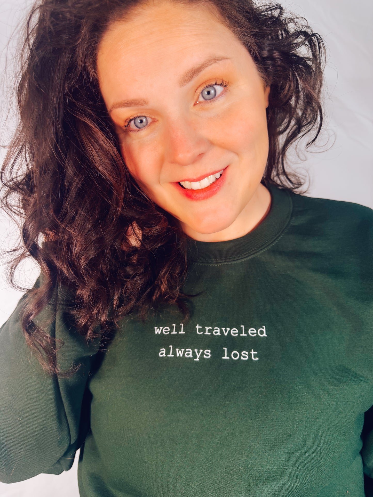 Well Traveled, Always Lost Sweatshirt