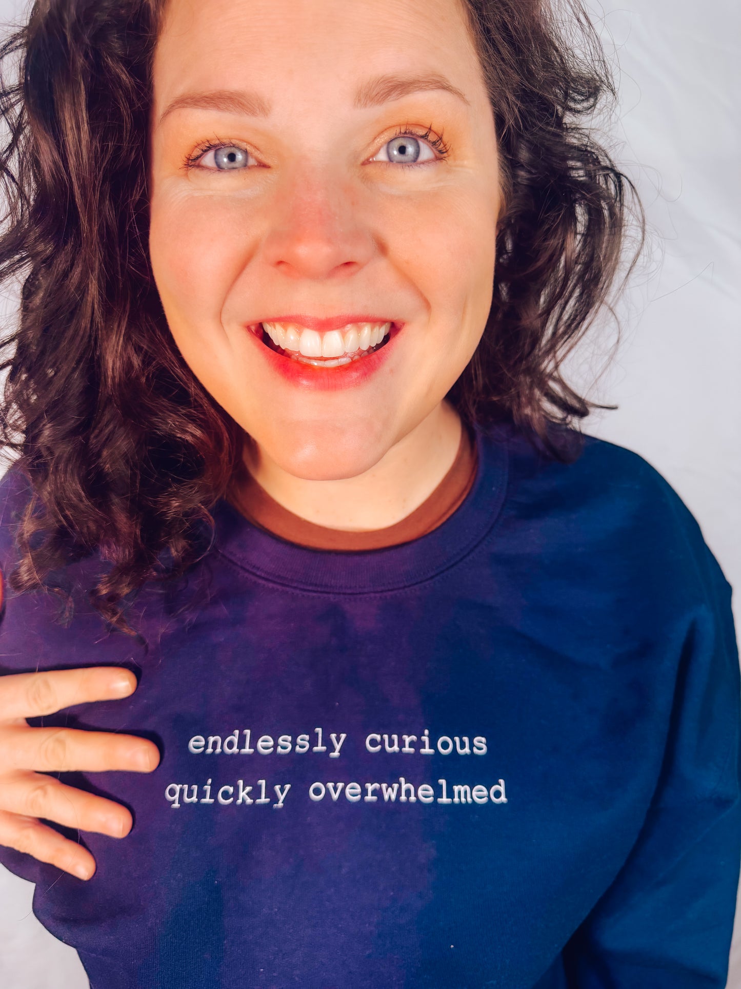 Endlessly Curious, Quickly Overwhelmed Sweatshirt