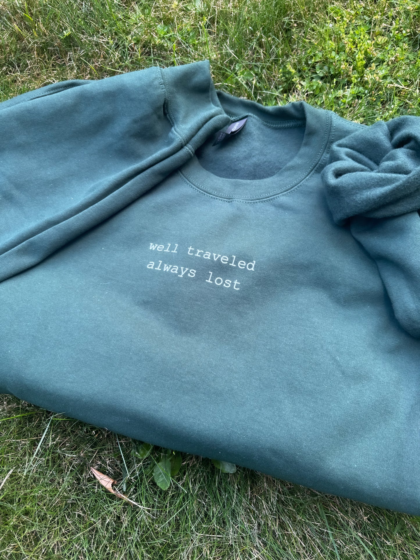 Well Traveled, Always Lost Sweatshirt