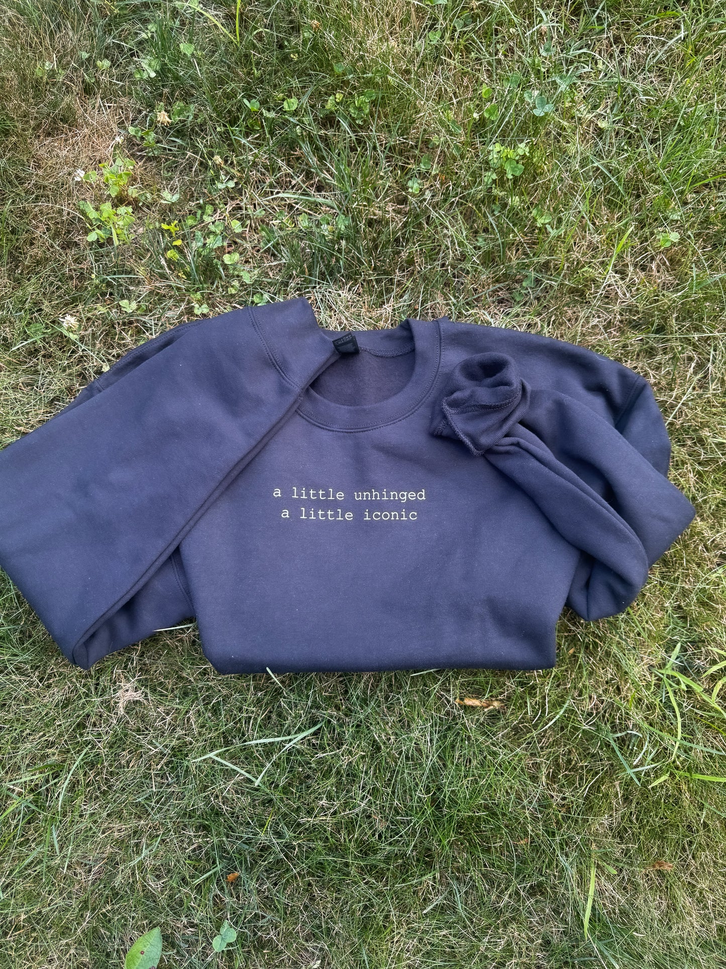 A Little Unhinged, A Little Iconic Sweatshirt