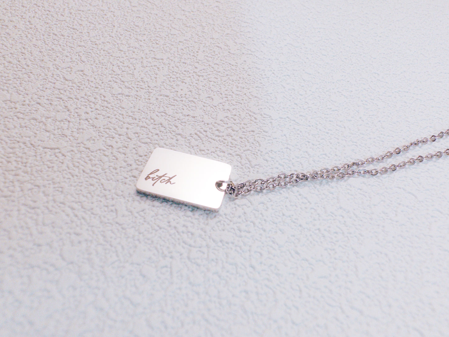 Dainty Bitch Necklace