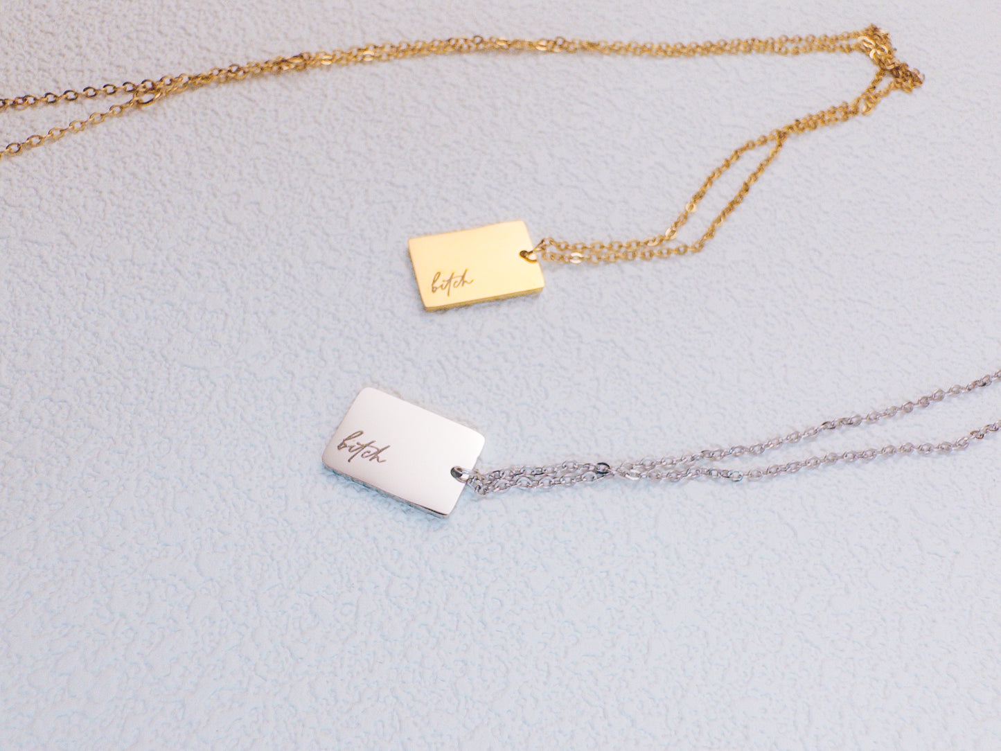 Dainty Bitch Necklace