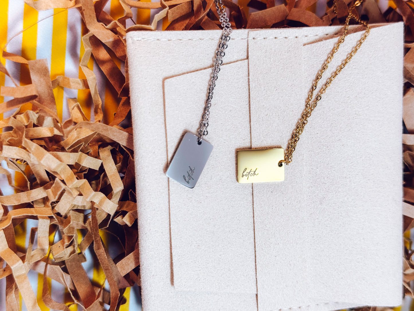 Dainty Bitch Necklace