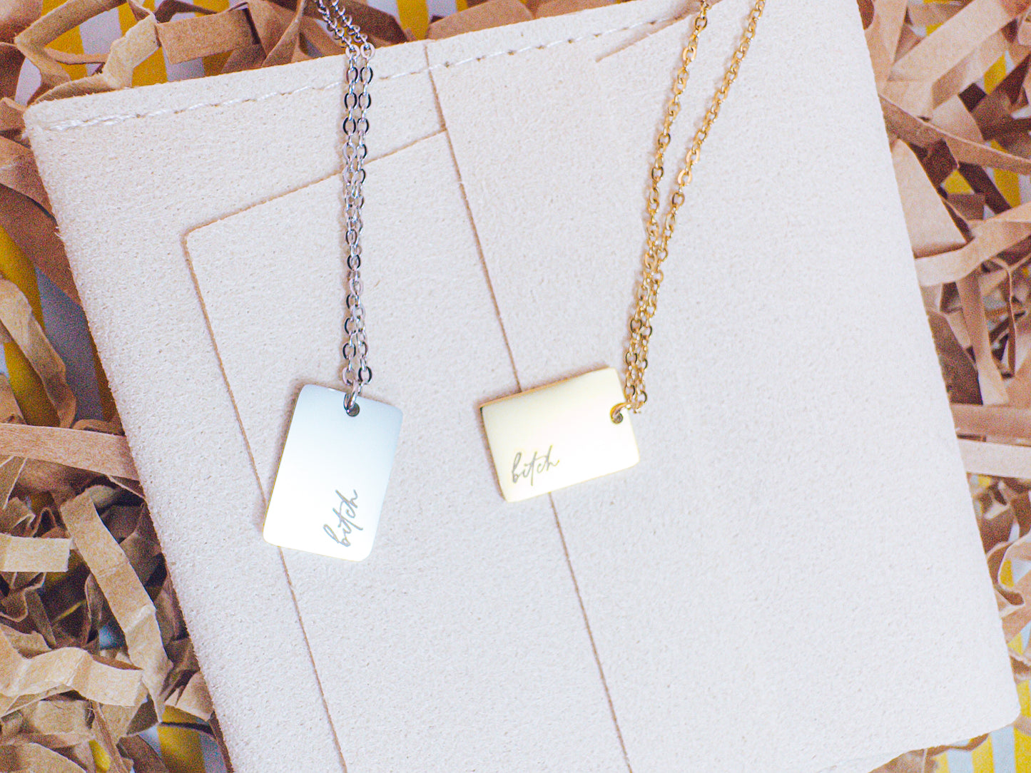 Dainty Bitch Necklace