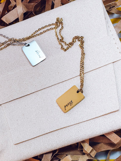 Dainty Pussy Necklace