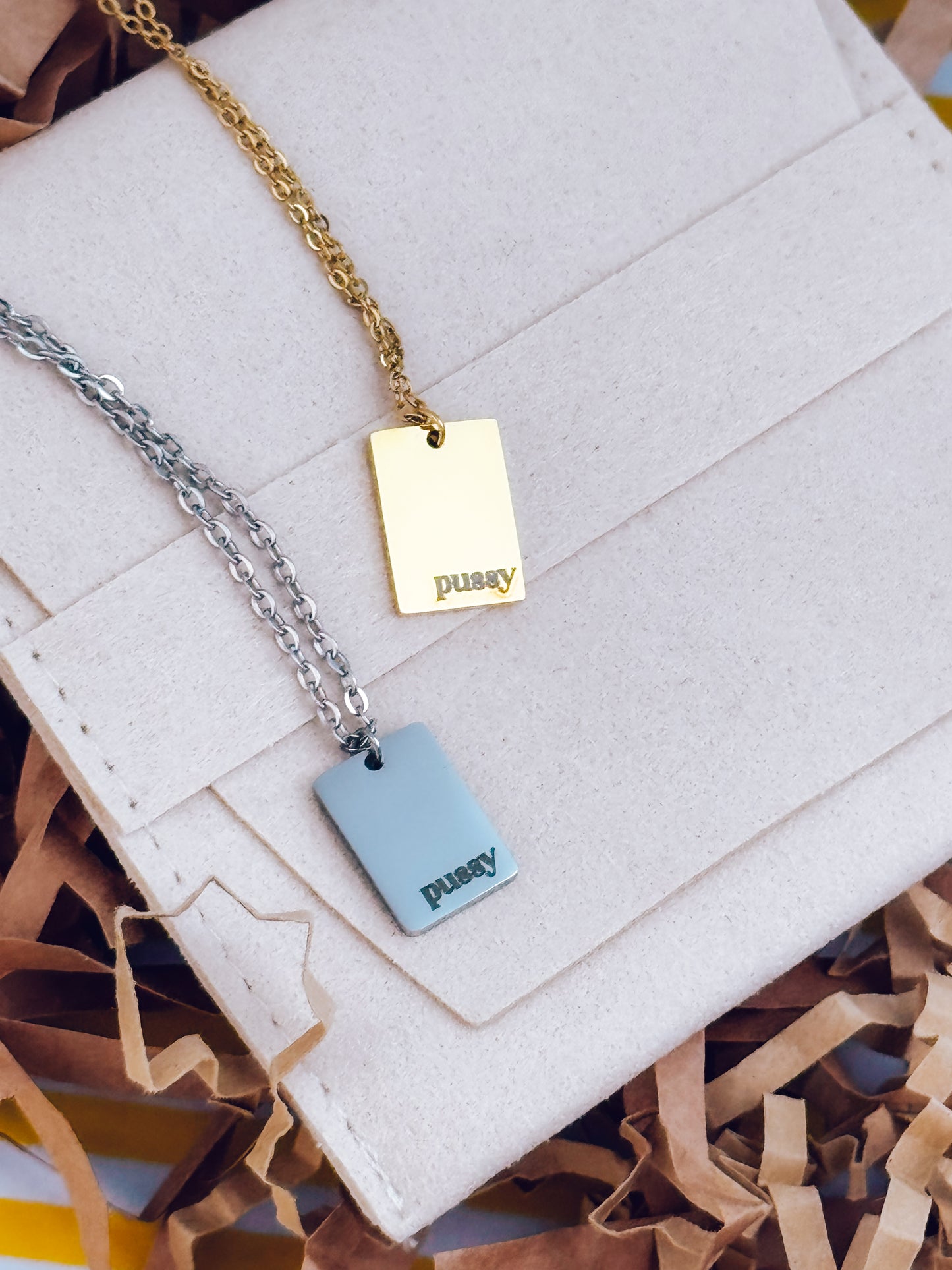 Bold Pussy Necklace