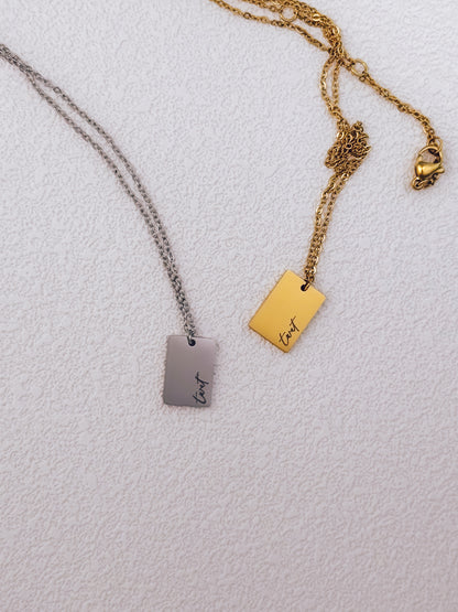Dainty Twat Necklace