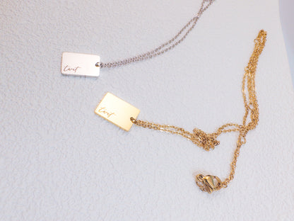 Dainty Twat Necklace