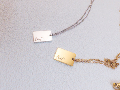 Dainty Twat Necklace