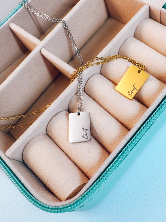 Dainty Twat Necklace