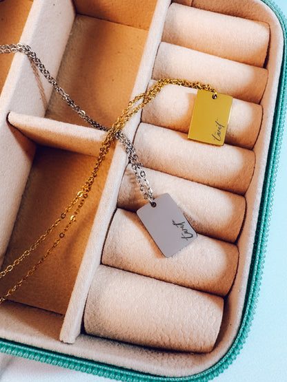 Dainty Twat Necklace