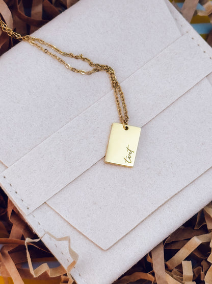 Dainty Twat Necklace
