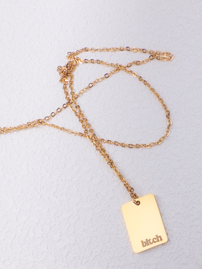 Bold Bitch Necklace