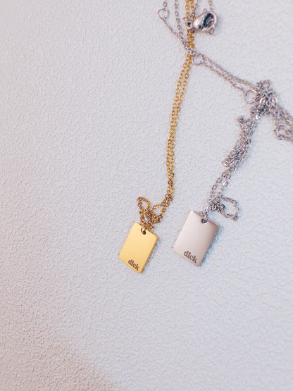 Bold Dick Necklace