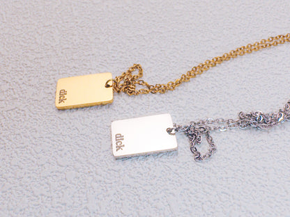 Bold Dick Necklace