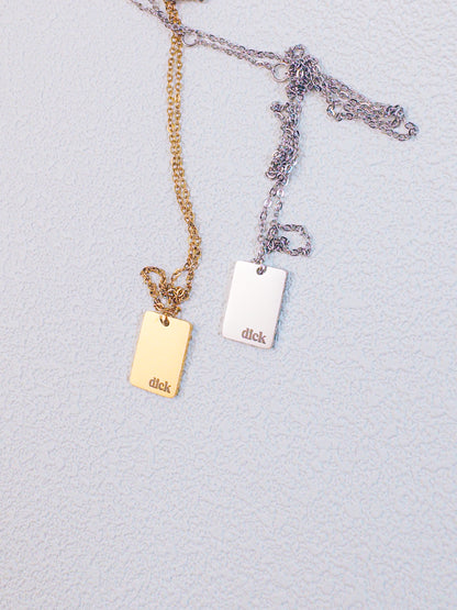 Bold Dick Necklace