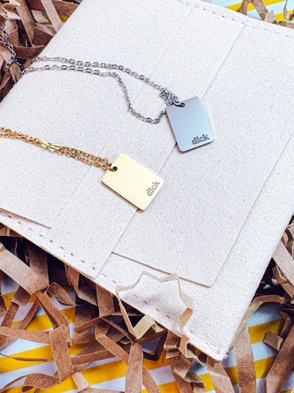 Bold Dick Necklace