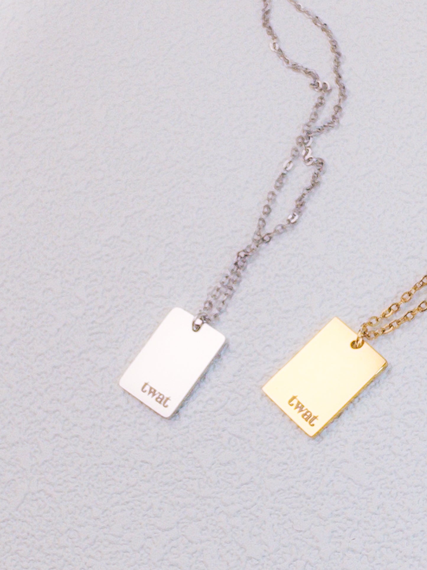 Bold Twat Necklace