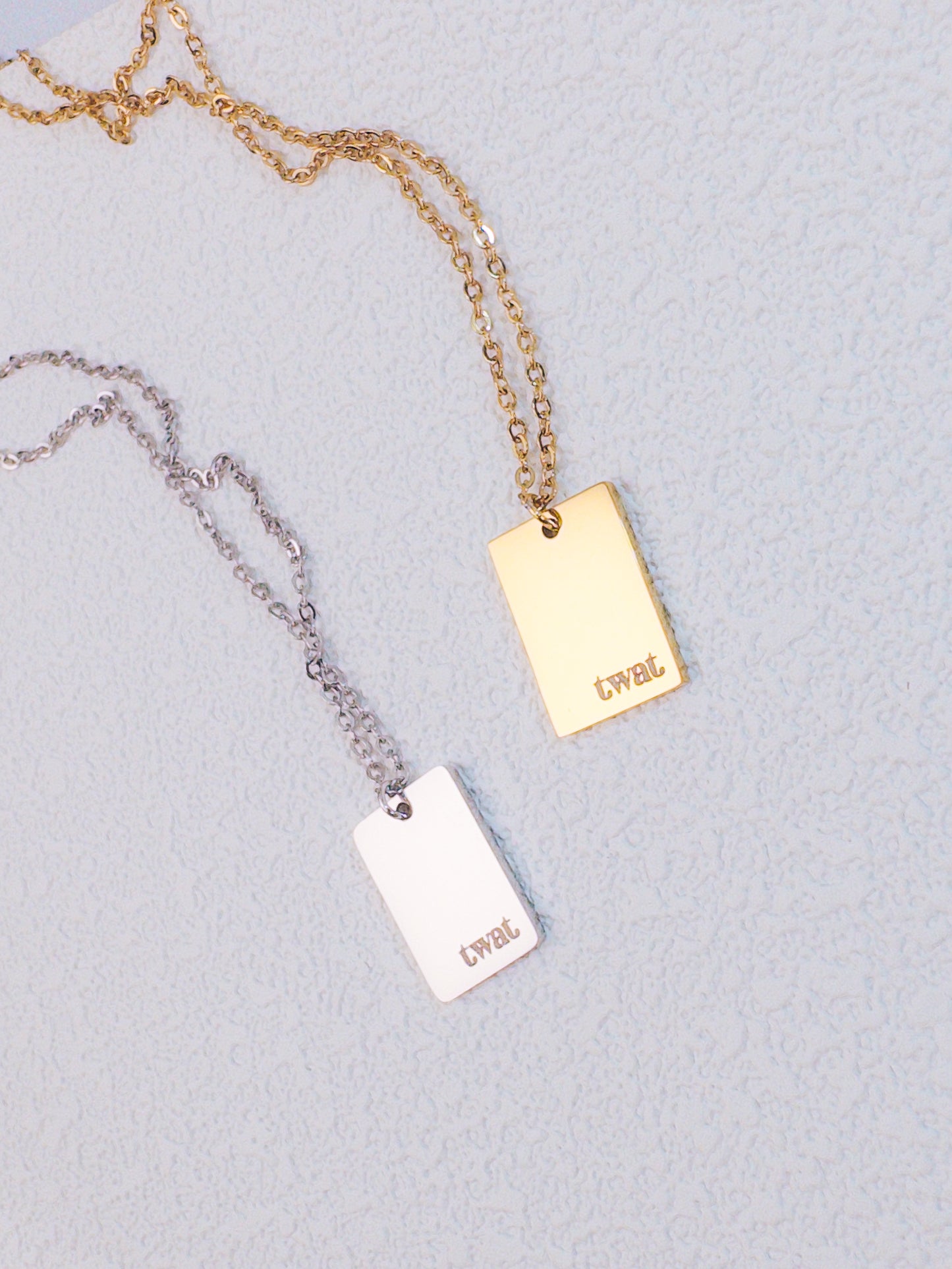 Bold Twat Necklace