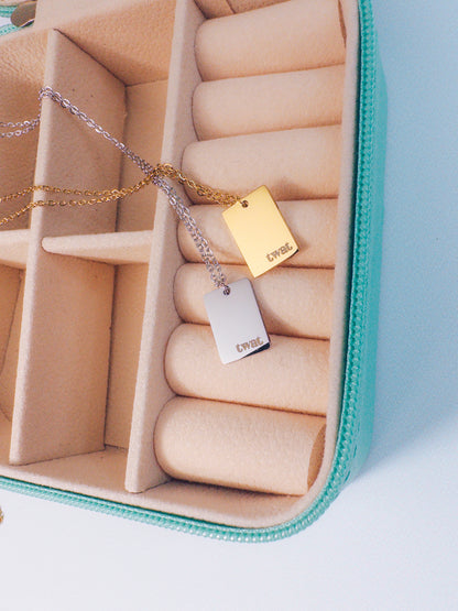 Bold Twat Necklace
