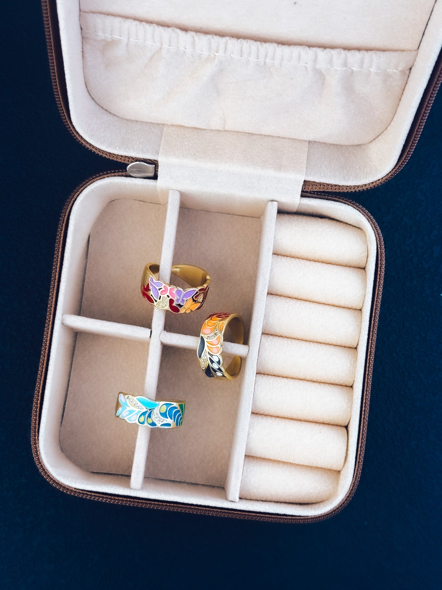 Color Me Adjustable Enamel Ring