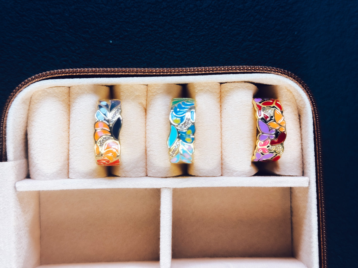 Color Me Adjustable Enamel Ring