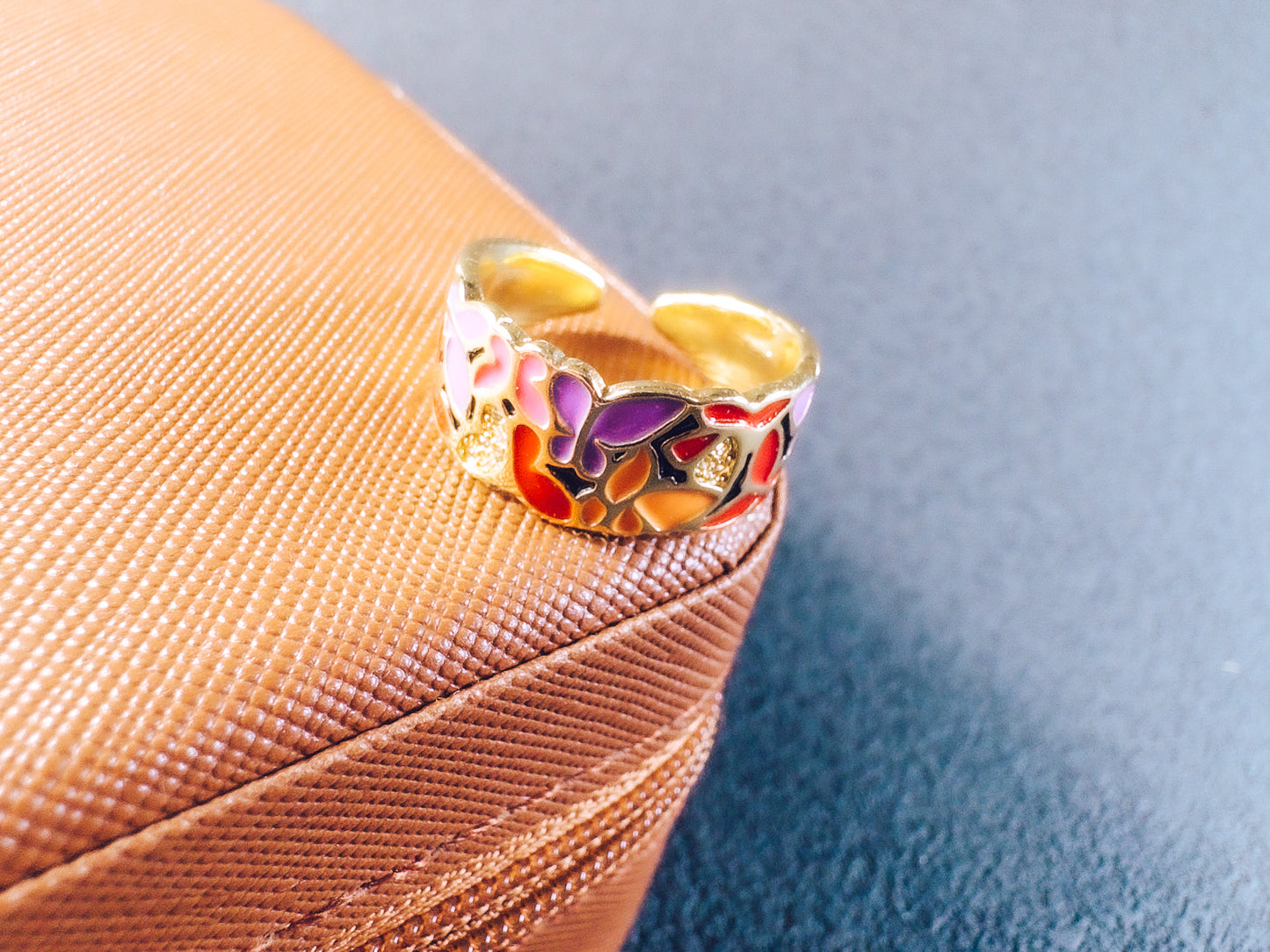 Color Me Adjustable Enamel Ring