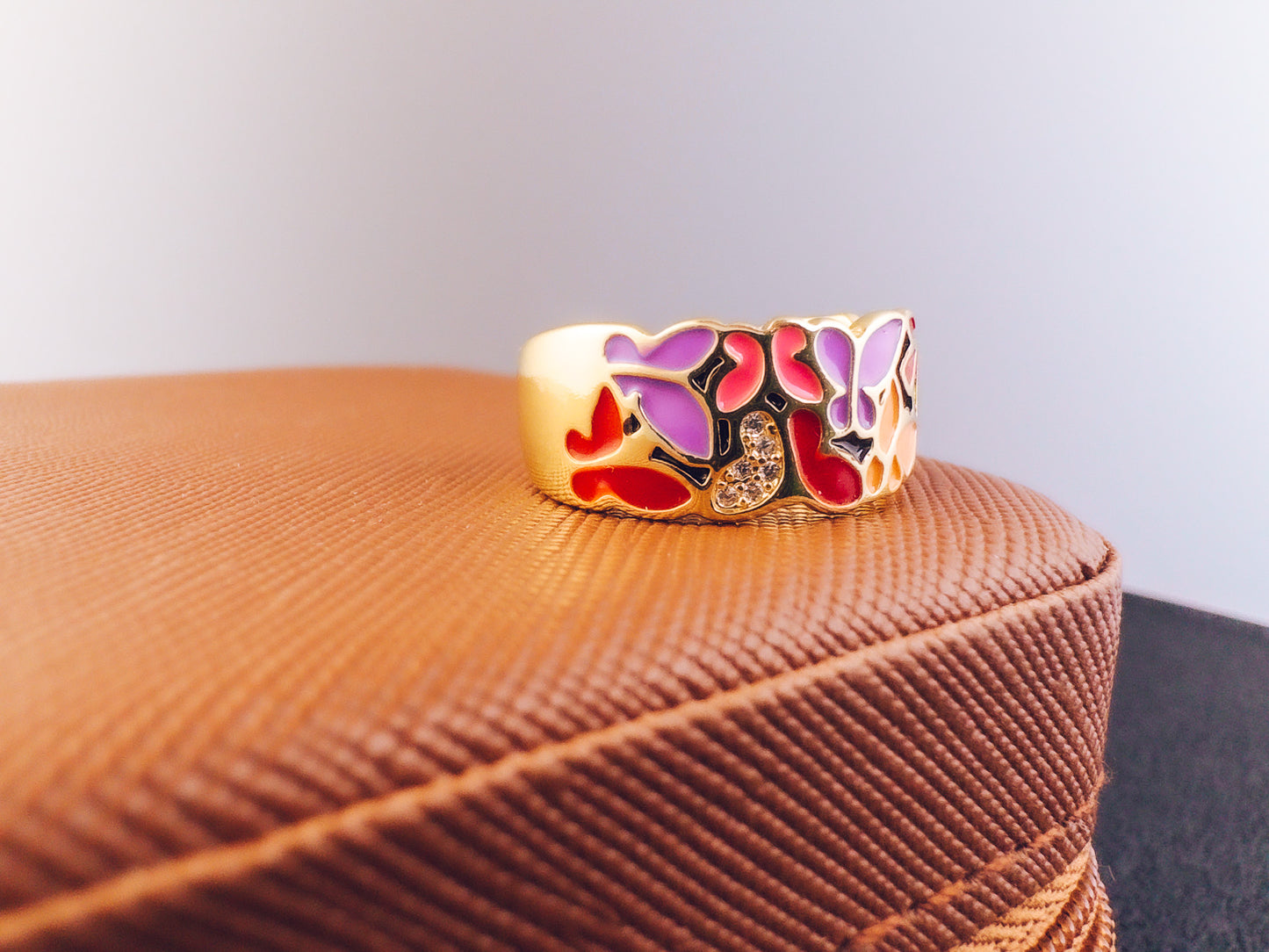 Color Me Adjustable Enamel Ring