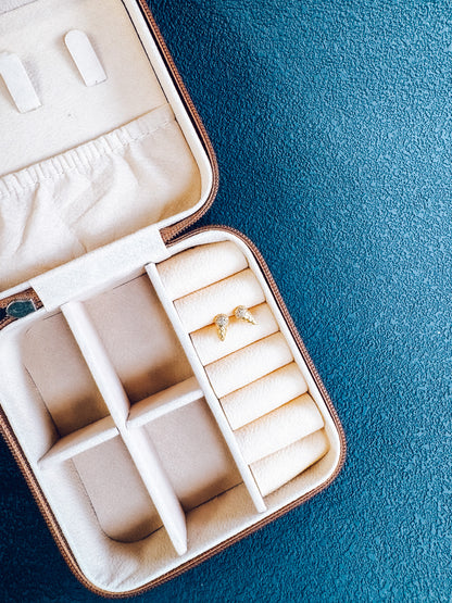 18K Gold Ice Cream Cone Studs