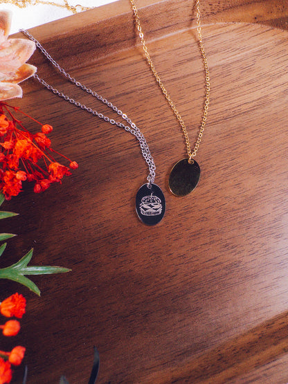 Tiny Hamburger Necklace