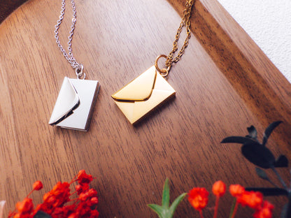 Go Fuck Yourself Necklace – Hidden Message Envelope Pendant