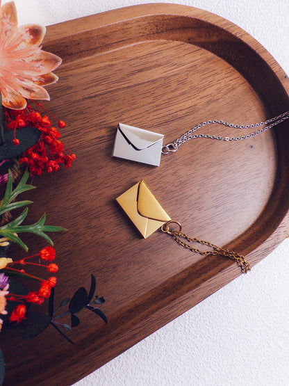 Go Fuck Yourself Necklace – Hidden Message Envelope Pendant
