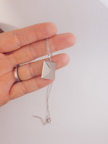 Go Fuck Yourself Necklace – Hidden Message Envelope Pendant