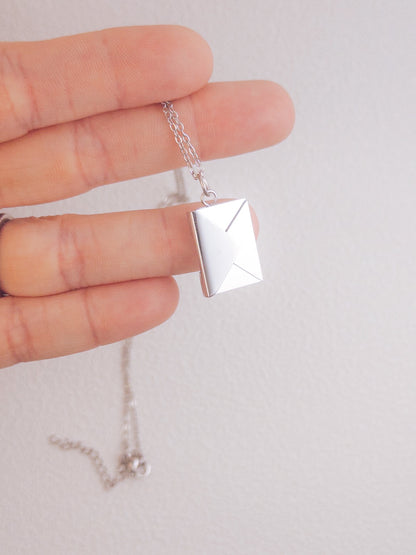 Go Fuck Yourself Necklace – Hidden Message Envelope Pendant