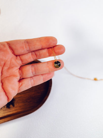 Fuck You Necklace - 18K Gold Plated Sterling Silver