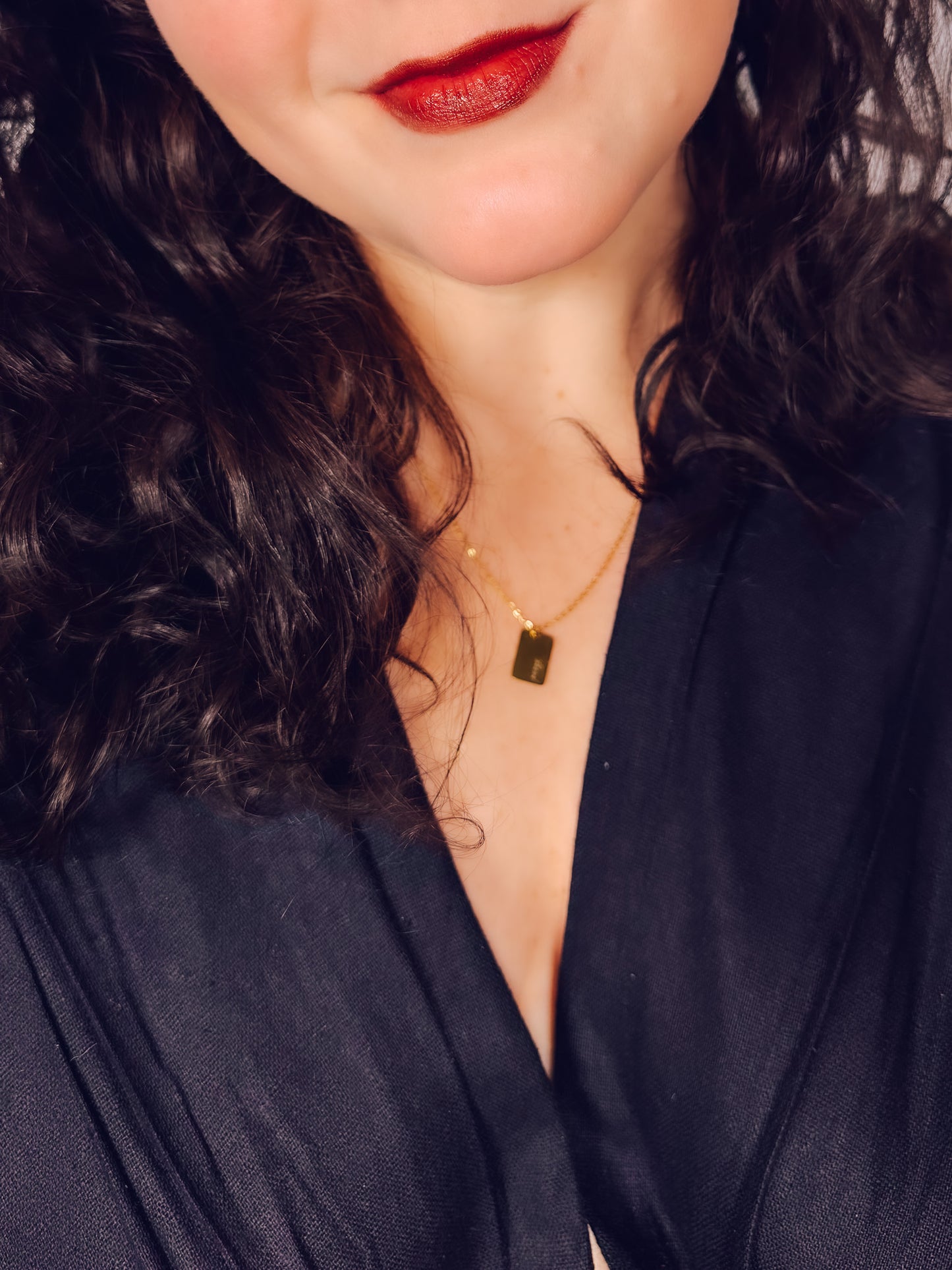 Dainty Twat Necklace