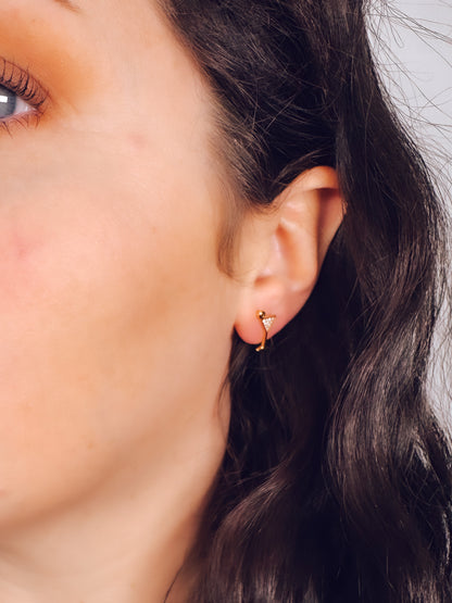 Martini Glass Stud Earrings