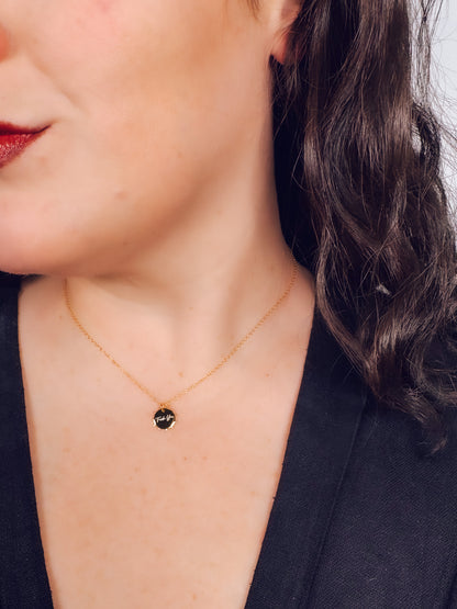 Fuck Necklace - 18K Gold Plated Sterling Silver