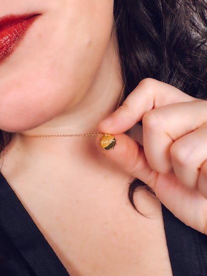Fuck You Necklace - 18K Gold Plated Sterling Silver